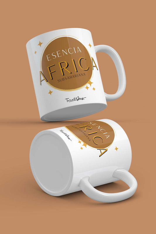 Añade un toque de exotismo a tu día con nuestras tazas personalizadas baratas y la esencia África Subsahariana